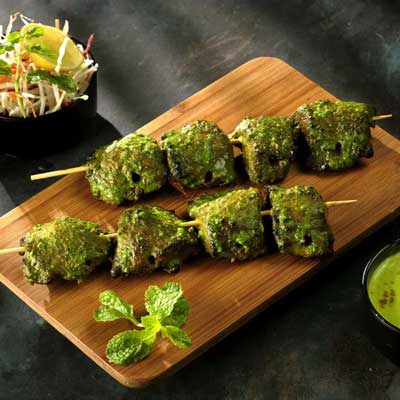 "Hariyali Fish Tikka (Non Veg) (Hotel Paradise) - Click here to View more details about this Product